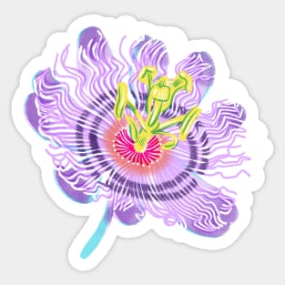 Passion flower (2) Sticker